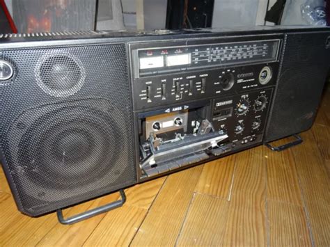 Ghetto Blaster Boombox Radio Cassette Sanyo M9998lu Pour Pieces Eur 1500 Picclick Fr