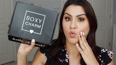 February O Boxycharm Unboxing Base Box Youtube