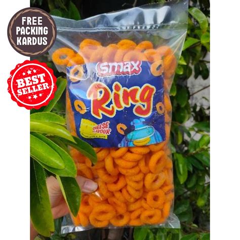 Jual Cemilan Ring Keju Gram Jajanan Snack Kiloan Makanan Ringan