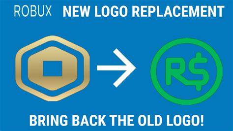 Robux New Logo Replacement — Userstylesworld