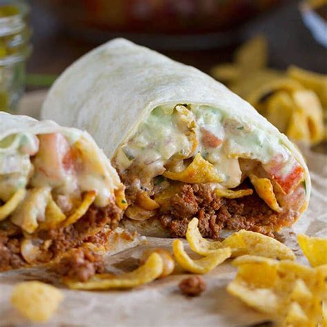 Frito Pie Burrito Burritos Recipe Mexican Food Recipes Authentic