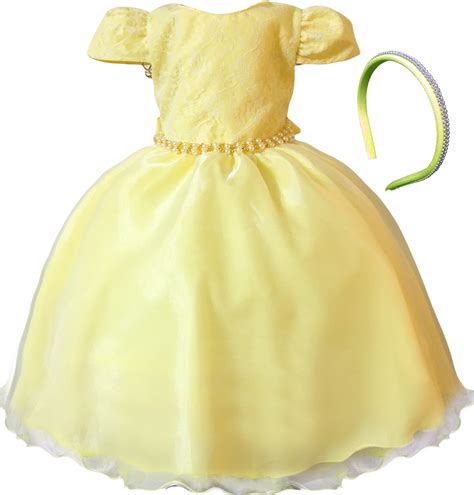 Princesa Vestido Amarelo Infantil Canoeracing Org Uk