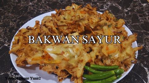 Makanan Kesukaan Sejuta Umat Enak Banget Resep Cara Masak Bakwan Sayur