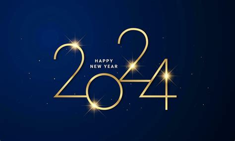 2024 Happy New Year Background Design 25263296 Vector Art At Vecteezy