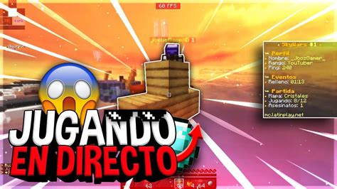 DIRECTO DE MINECRAFT NO PREMIUM 1 8 JUGANDO CON SUBS 1 9K YouTube