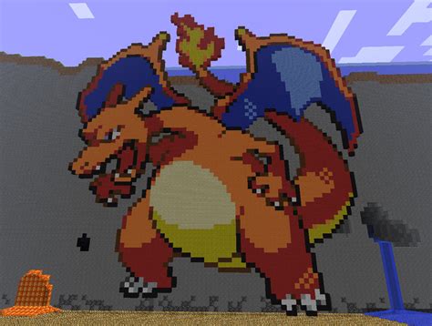 Pokemon Charizard Minecraft Map