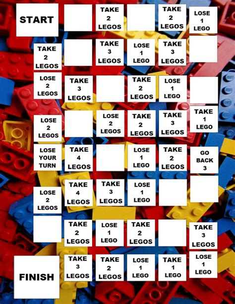 4 Best Free Printable Lego Board Game Pdf For Free At Printablee