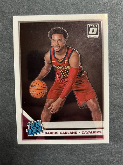 2019 20 Panini Donruss Optic Basketball 195 Darius Garland RC Rated