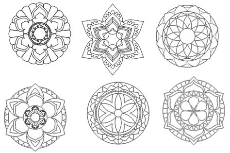 Laser Cut Mandala Designs Free DXF File Free Download - DXF Patterns