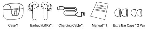 Pinmi S Tws Wireless Earbuds User Manual