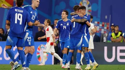 Euro 2024 Mattia Zaccagnis Last Gasp Equalizer Sends Italy Through To