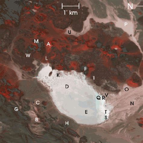 False color composite of the Lunar Crater Volcanic Field (LCVF) site ...