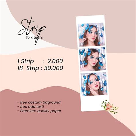 Polaroid Strip 15 X 5 Cm Shopee Philippines