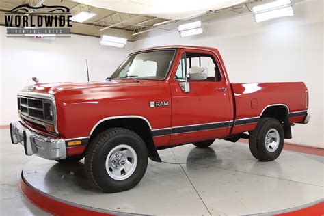 1986 Dodge Ram 1500 Worldwide Vintage Autos