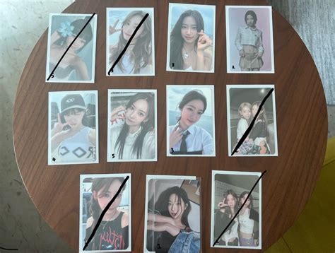 Wts Wtt Le Sserafim Sakura Kazuha Chaewon Photocards Hobbies Toys