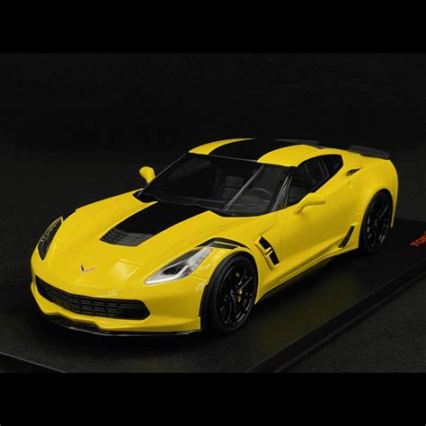 Chevrolet Corvette Grand Sport 2017 Corvette Racing Yellow 1 18 Top Speed Ts0119