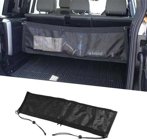 Amazon HIRUFAIT Rear Trunk Cargo Net Compatible With Land Rover