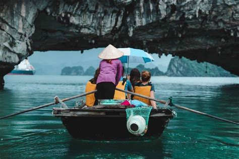 Hanoi 1 Day Ha Long Bay Cruise W Titop Island Luon Cave GetYourGuide