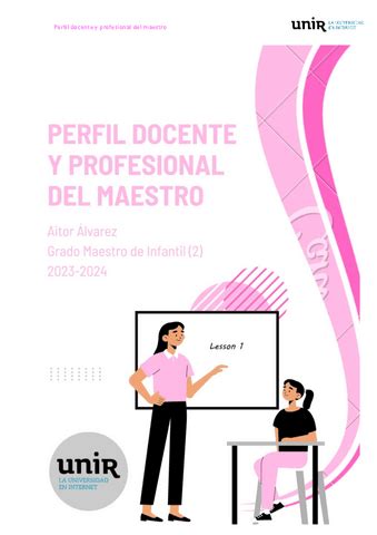 Resumen Perfil Docente Pdf