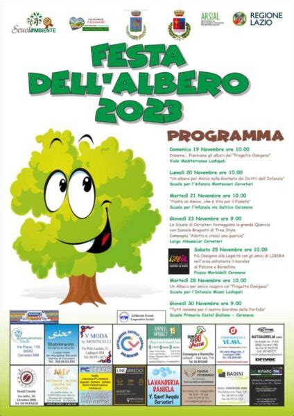 Parte La Festa Dell Albero A Ladispoli E Cerveteri Terzo Binario News