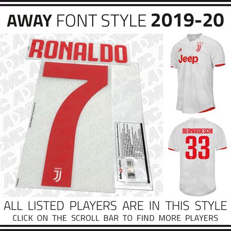 2019 20 Juventus Away Red Kits Admc Llc