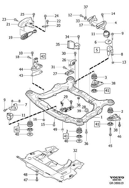 Volvo Xc90 Parts Diagram