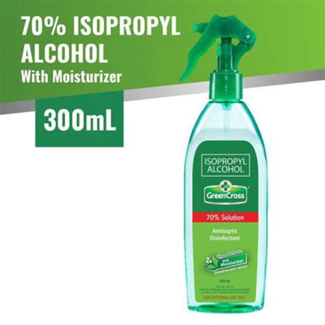 ZAP IT Green Cross 70 Isopropyl Alcohol With Moisturizer Spray 300ml