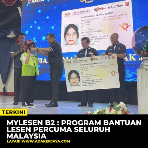 Mylesen B Program Bantuan Lesen Percuma Seluruh Malaysia