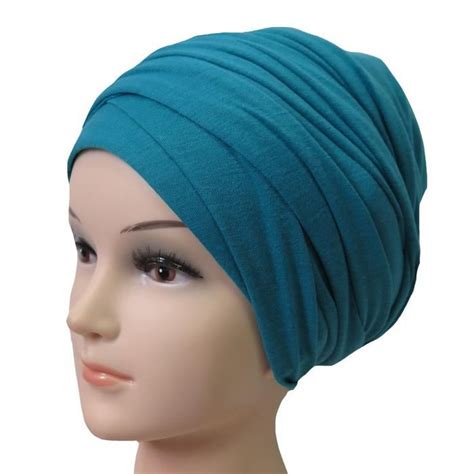 Hijab Femme Foulard Charpe Turban Ch Le Islamique Tissu En Jersey