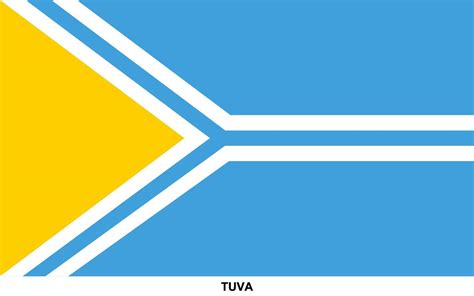 Flag of TUVA, TUVA national flag 45929129 Vector Art at Vecteezy