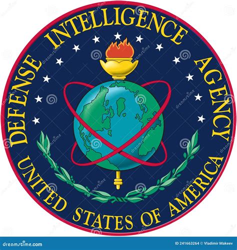 Emblem of the US Department of Defense Intelligence Agency. Editorial ...