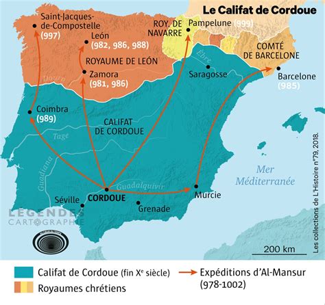 OnlMaps on Twitter RT LegendesCarto 5 7 Le Xe siècle Le Califat