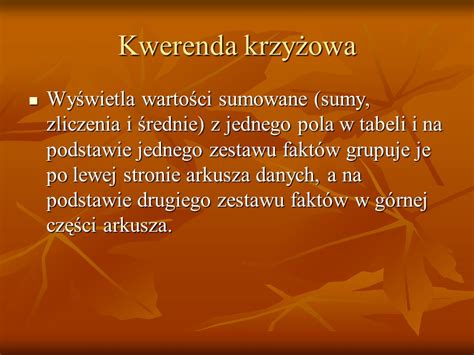 MS ACCESS Kwerendy Ppt Pobierz