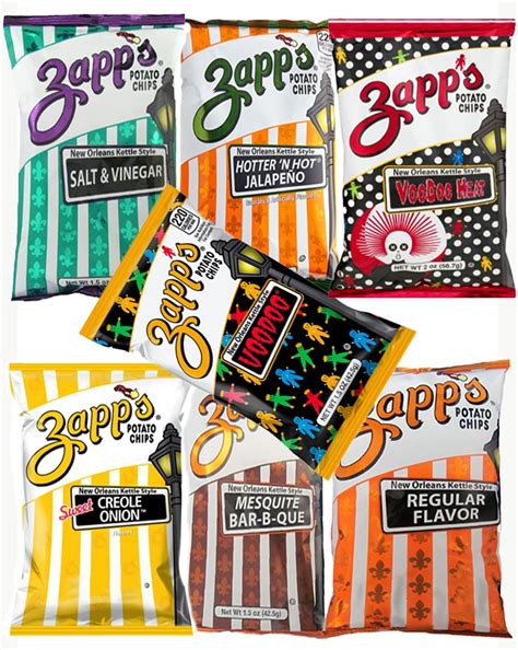 Zapps New Orleans Kettle Style Potato Chips Regular