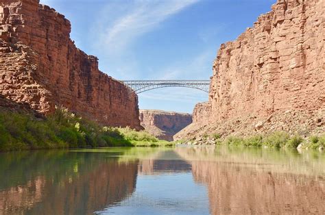 Marble Canyon Bridge Photograph by Barbara Stellwagen - Fine Art America