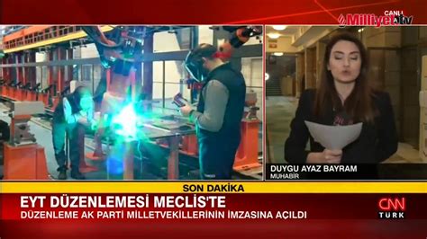 Eyt D Zenlemesi Meclis Te Ak Parti Li Milletvekillerinin Imzas Na