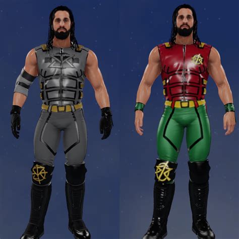 Batman And Robin Attire For Rollins R Wwegames