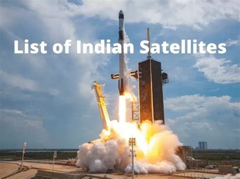 List Of Indian Satellites 1975 2022 Know How Many Satellites