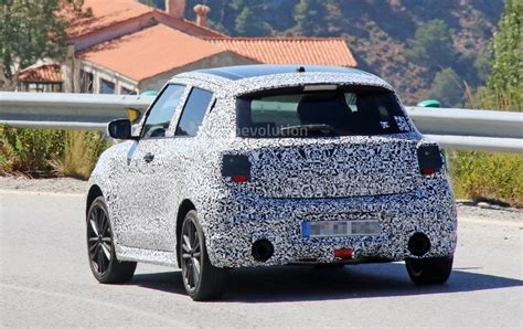 Turbo 2017 Suzuki Swift Sport Makes Spy Photo Debut - autoevolution