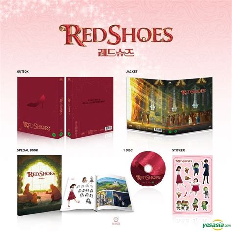 Yesasia Red Shoes And The Seven Dwarfs Blu Ray First Press Outcase Sticker Special Book