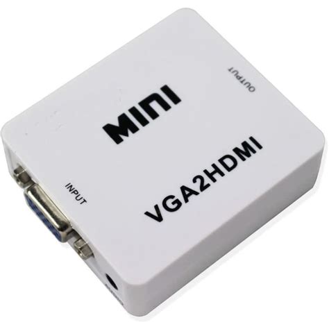 Jual Converter Vga To Hdmi Vga Hdmi Mini Adapter Hd Video P