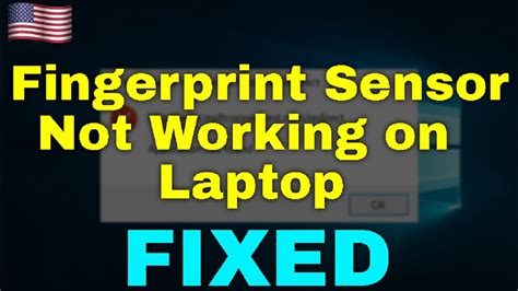 How To Fix Fingerprint Sensor Not Working On Hp Laptop Windows 11 Youtube