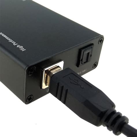 Usb To Spdif Toslink Converter Adapter Mm Audio Port M Optical