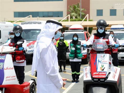 On The First Day Of Eid Al Fitr Sheikh Hamdan Visits Dubais Frontline