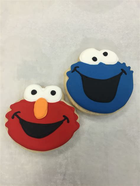 Sesame Street Sugar Cookies