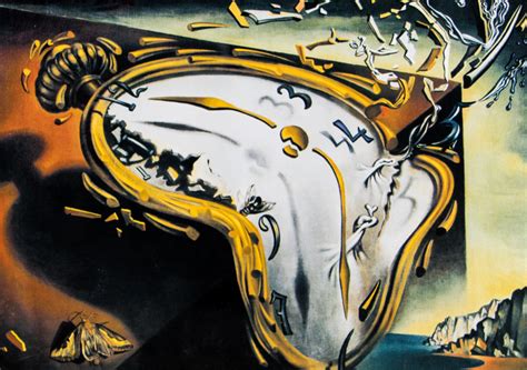 Salvador Dali Poster The Melting Clock Ubicaciondepersonas Cdmx