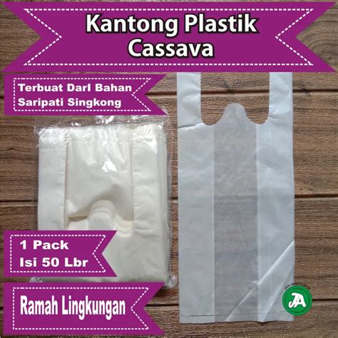 Kantong Kresek No 24 Kantong Plastik Singkong Ramah Lingkungan