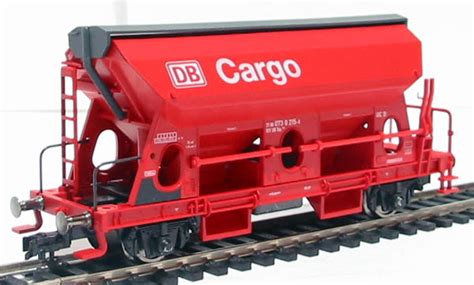 Fleischmann Covered Hopper Wagon Of The German Db In Db Cargo Red