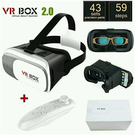 Jual Vr Box 20 Boks 3d Free Remote Remot Virtual Realty Di Lapak