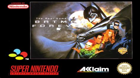 Batman Forever Snes Gameplay Youtube